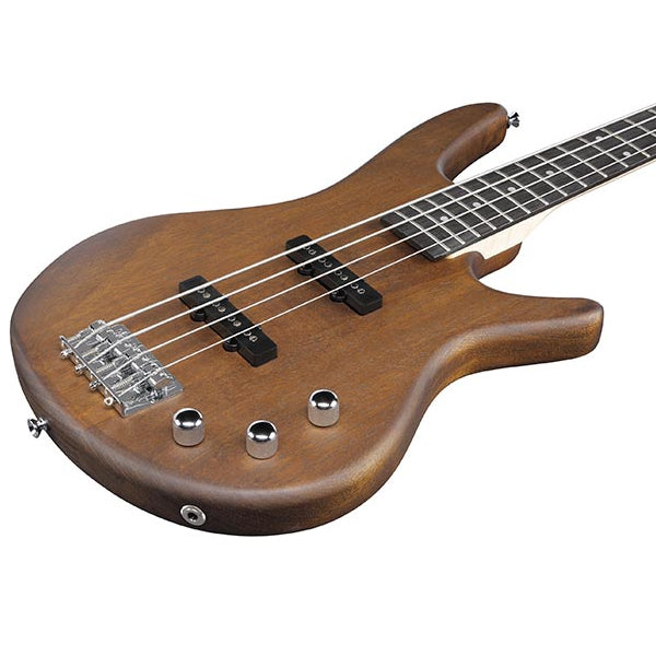 Ibanez GSR180 4 String Okoume Body Electric Bass Guitar - Transparent Light Brown Flat (GSR180 LBF)