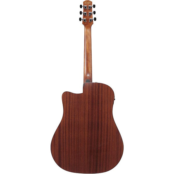 Ibanez AAD50CE Advanced Grand Dreadnought Body Acoustic Electric Guitar - Transparent Charcoal Burst Low Gloss (AAD50 CE)