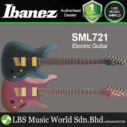 Ibanez SML721 Nyatoh Body Maple with HH Pickup Electric Guitar