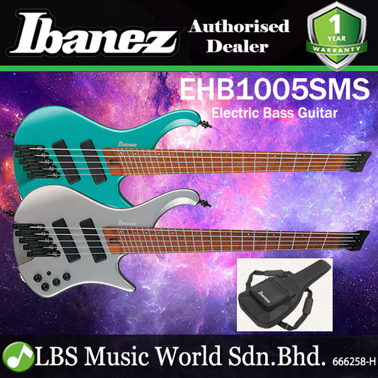 Ibanez EHB1005SMS 5 String American Basswood Body Electric Bass Guitar with Bag (EHB1005 SMS)
