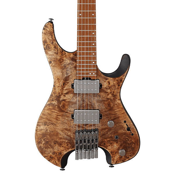 Ibanez Q52PB Nyatoh Body with HH pickup Electric Bass Guitar -  Antique Brown Stained