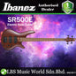 Ibanez SR500E Mahogany Body Electric Bass Guitar - Black Aurora Burst Gloss