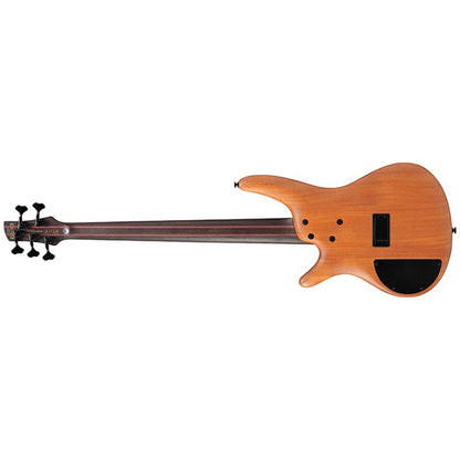 Ibanez SR1355B 5 String African Mahogany Body Electric Bass Guitar - Dual Mocha Burst Flat