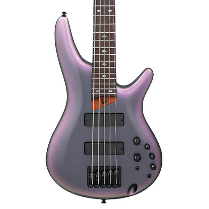 Ibanez SR505E 5 String Okoume Body Electrik Bass Guitar - Black Aurora Burst Gloss (SR505 E)