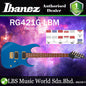 Ibanez RG421G Meranti Body Electric Guitar HH Pickups - Laser Blue Matte (RG 421G)
