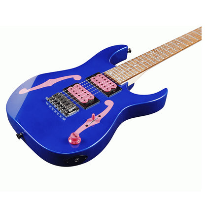 Ibanez PGMM11 Paul Gilbert Signature Electric Guitar With Maple Neck and Jatoba Fingerboard - Jewel Blue