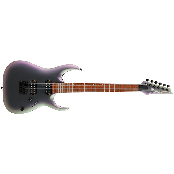 Ibanez RGA42EX Meranti Body Electric Guitar HH Pickups - Black Aurora Burst Matte (RG 42EX)