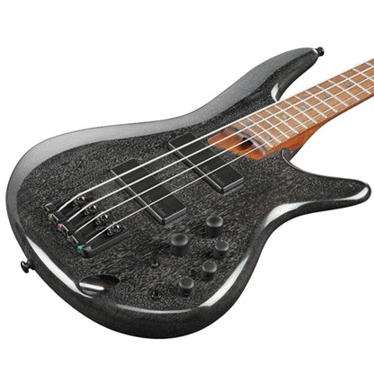 Ibanez SR500E 4 String Okoume Body Electric Bass TV Fuzz Black (SR 500E SR500E-TVB)