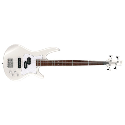 Ibanez SRMD200D 4 String Poplar Body Electric Bass Pearl White (SRMD 200D SRMD200D-PW)