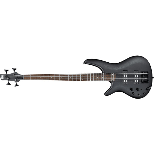 Ibanez SR300EBL 4 String Mahogany Body Left Handed Electric Bass Guitar Weathered Black (SR300 EBL SR300EBL-WK)