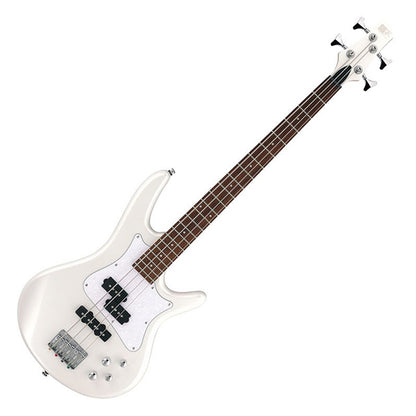 Ibanez SRMD200D 4 String Poplar Body Electric Bass Pearl White (SRMD 200D SRMD200D-PW)