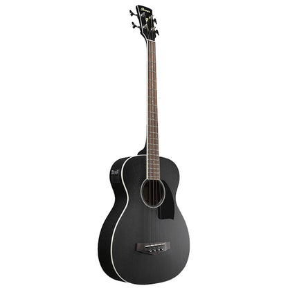 Ibanez PCBE14MH 4 String Grand Concert Body Okoume Top Acoustic Electric Bass Weathered Black Open Pore (PCBE14MH-WK)