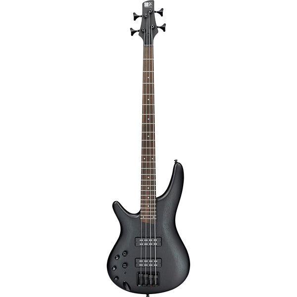 Ibanez SR300EBL 4 String Mahogany Body Left Handed Electric Bass Guitar Weathered Black (SR300 EBL SR300EBL-WK)