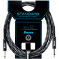 Ibanez SI10 Woven 3 Meter Guitar Instrument Cable With 2 Straight Plugs (SI 10)