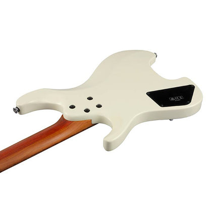 Ibanez ICHI10 Ichika Signature Nyatoh Body Electric Guitar with SSS Pickup and Maple Fingerboard - Vintage White Matte