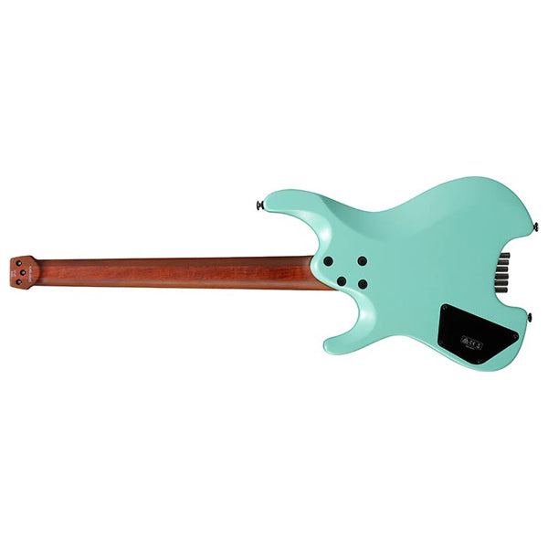 Ibanez Q54 Quest Series Headless Nyatoh Body Electric Guitar with HSS Pickup and Maple Fretboard - Sea Foam Green Matte