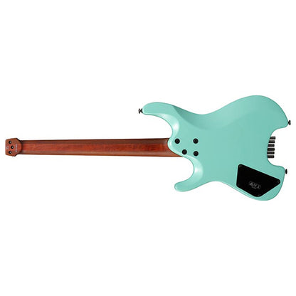 Ibanez Q54 Quest Series Headless Nyatoh Body Electric Guitar with HSS Pickup and Maple Fretboard - Sea Foam Green Matte