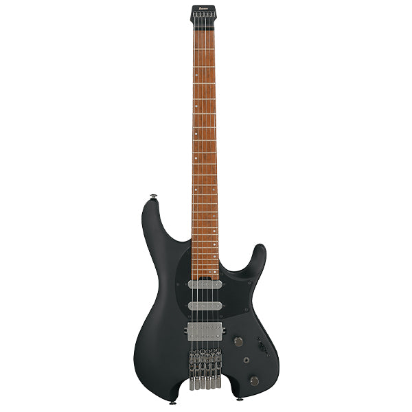 Ibanez Q54 Nyatoh Body Electric Guitar with HSS Pickup and Roasted Birdseye Maple Fingerboard - Black Flat