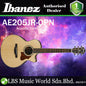 [Discontinued] Ibanez AE205JR AE Junior Body Solid Sitka Spruce Top Acoustic Electric Guitar - Open Pore Natural (AE205JR-OPN AE205JR OPN)