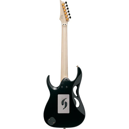 Ibanez PIA3761 Steve Vai Signature Alder Body Electric Guitar with HSH Pickup and Tremolo - Onyx Black