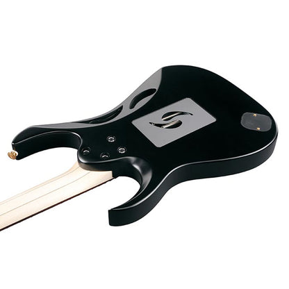 Ibanez PIA3761 Steve Vai Signature Alder Body Electric Guitar with HSH Pickup and Tremolo - Onyx Black