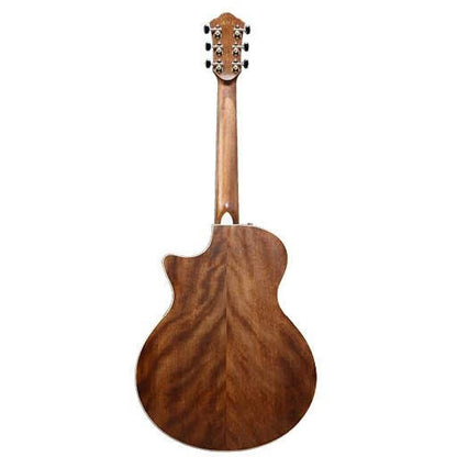 [Discontinued] Ibanez AE205JR AE Junior Body Solid Sitka Spruce Top Acoustic Electric Guitar - Open Pore Natural (AE205JR-OPN AE205JR OPN)