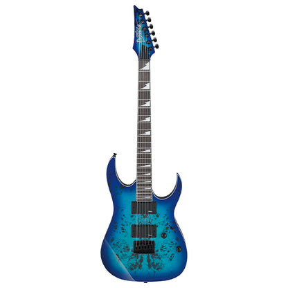 Ibanez GRGR221PA Okoume Body Poplar Burl Art Grain Top Electric Guitar Aqua Burst (GRGR221 GRGR221PA-AQB)