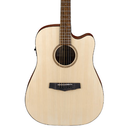 Ibanez PF10CE-OPN Cutaway Dreadnought Spruce Top Acoustic Electric Guitar with AEQ-2T Pickup (PF10 PF10CE)