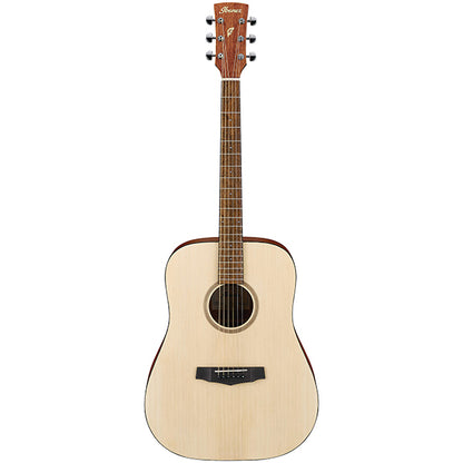 Ibanez PF10-OPN Dreadnought Spruce Top Acoustic Guitar Open Pore Natural  (PF10 PF-10 PF 10)
