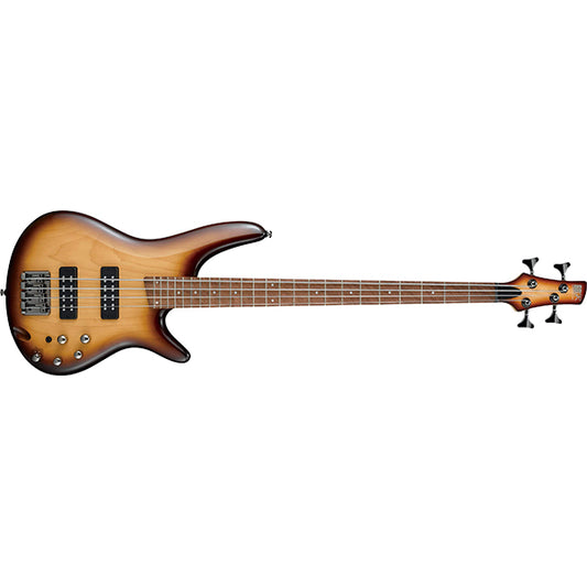 Ibanez SR370E 4 String Maple Body Electric Bass Natural Browned Burst (SR 370E SR370E-NNB)