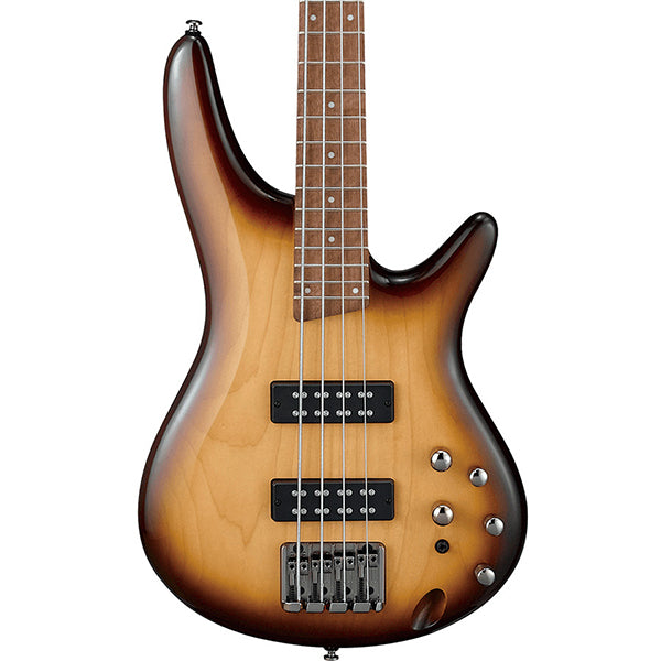 Ibanez SR370E 4 String Maple Body Electric Bass Natural Browned Burst (SR 370E SR370E-NNB)