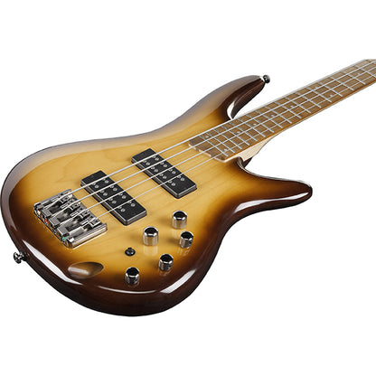 Ibanez SR370E 4 String Maple Body Electric Bass Natural Browned Burst (SR 370E SR370E-NNB)