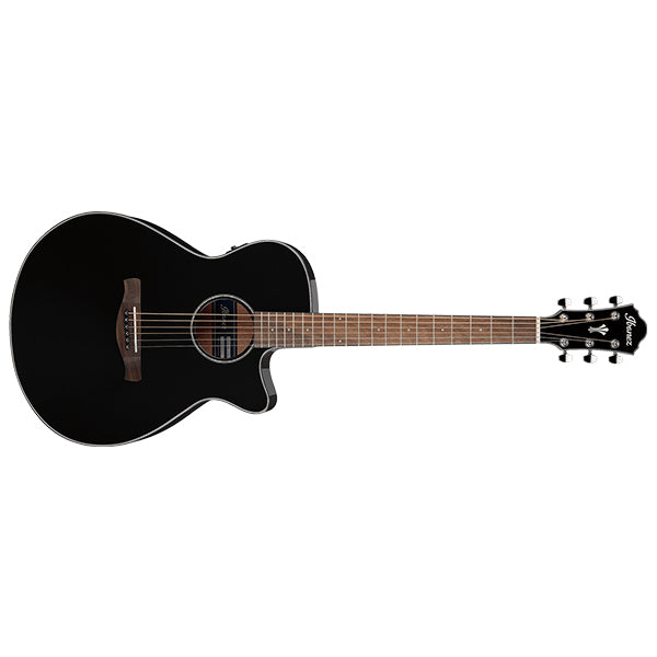 Ibanez AEG50 AEG Body Spruce Top Acoustic Electric Guitar with AEQ TTS Preamp Black High Gloss (AEG50-BK)