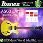 [Discontinued] Ibanez AS63 Artcore Vibrante Semi Hollow Body with Sapele Top Electric Guitar Lemon Yellow (AS63-LMY)