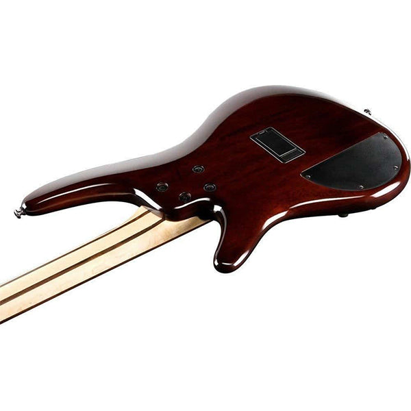 Ibanez SR400EQM 4 String Nyatoh Body Quilt Maple Top Electric Bass Dragon Eye Burst (SR400 EQM SR400EQM-DEB)