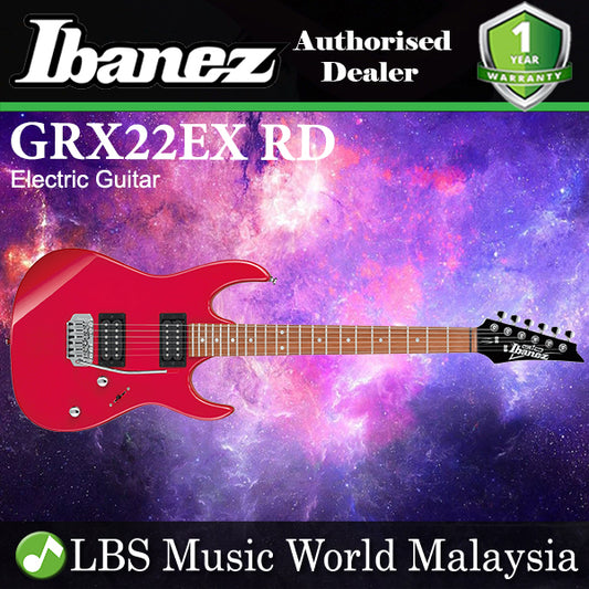 Ibanez GRX22EX RG Gio Series Solid Body Poplar Humbucker Pickup Electric Guitar Red