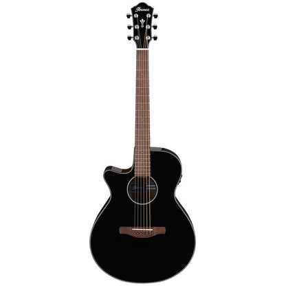 Ibanez AEG50L AEG Body Spruce Top Acoustic Electric Guitar with AEQ TTS Preamp Black High Gloss (AEG50L-BKH)