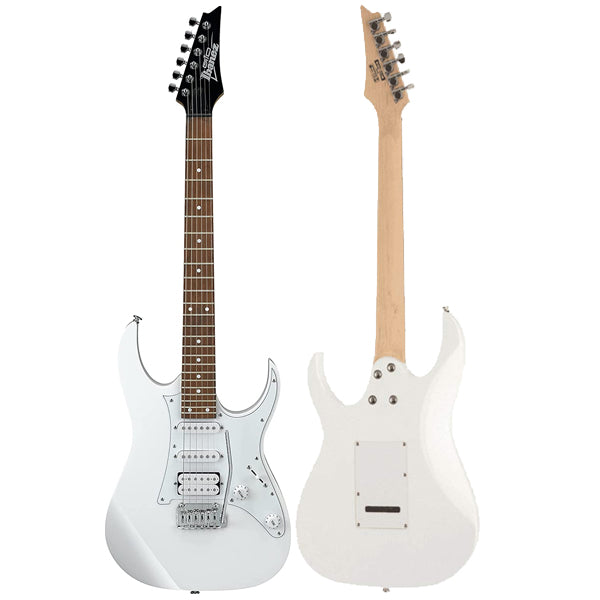Ibanez GRG140WH Poplar Body Electric Guitar With Tremolo And Purpleheart Fretboard - White (GRG140)