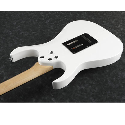 Ibanez GRG140WH Poplar Body Electric Guitar With Tremolo And Purpleheart Fretboard - White (GRG140)