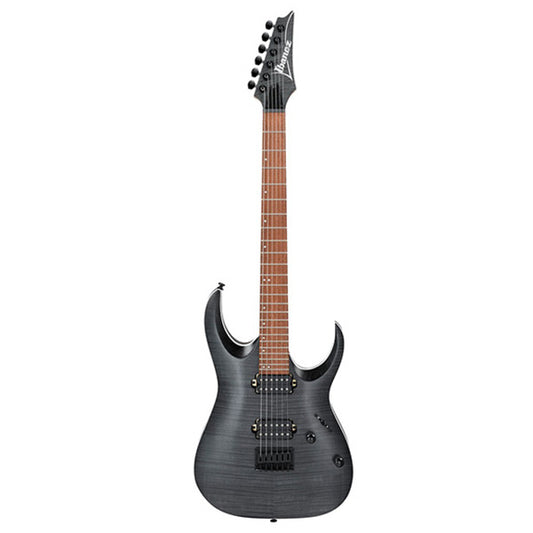 Ibanez RGA42FM Solid Meranti Body Electric Guitar HH Pickup - Transparent Gray Flat (RGA42 FM)