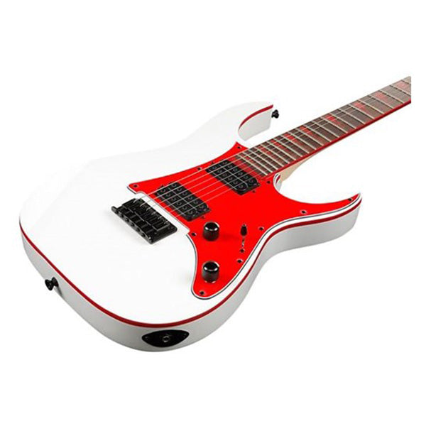 Ibanez GRG131DX Solid Poplar Body Humbucker Pickup Electric Guitar - White (GRG131 DX)