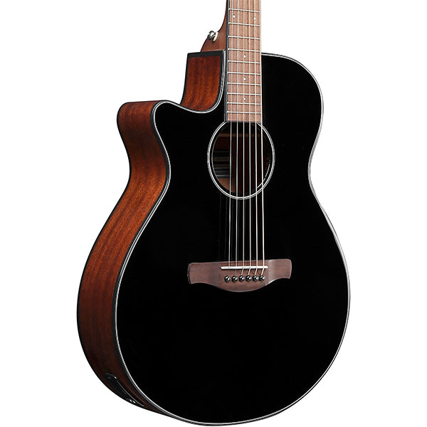 Ibanez AEG50L AEG Body Spruce Top Acoustic Electric Guitar with AEQ TTS Preamp Black High Gloss (AEG50L-BKH)