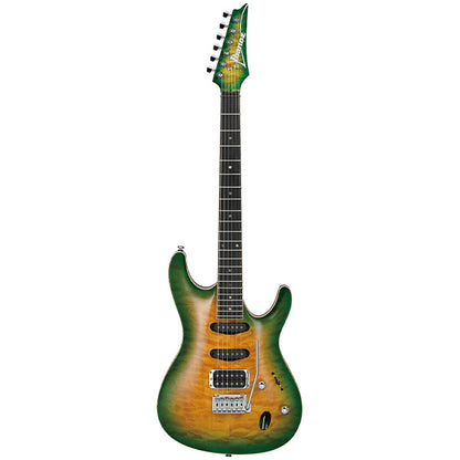 [Discontinued] Ibanez SA460QMW-TSB Solid Body Okume Maple Top Electric Guitar Tropical Squash Burst (SA460QMW)