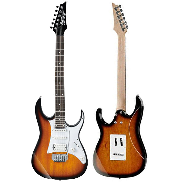 Ibanez GRG140SB Poplar Body Electric Guitar With Tremolo And Purpleheart Fretboard - Sunburst (GRG140)