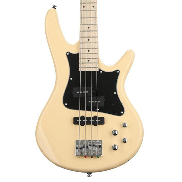 [Discontinued] Ibanez SRMD200K-VWH Standard Poplar Body 4 String Electric Bass Guitar Vintage White (SRMD200K VWH)