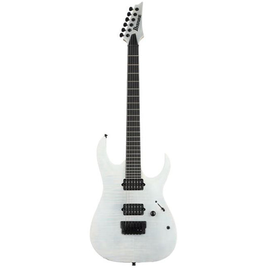 [Discontinued] Ibanez RGAIX6FM-WFF Iron Label Mahogany Body Electric Guitar White Frost Flat (RGAIX6FM WFF)