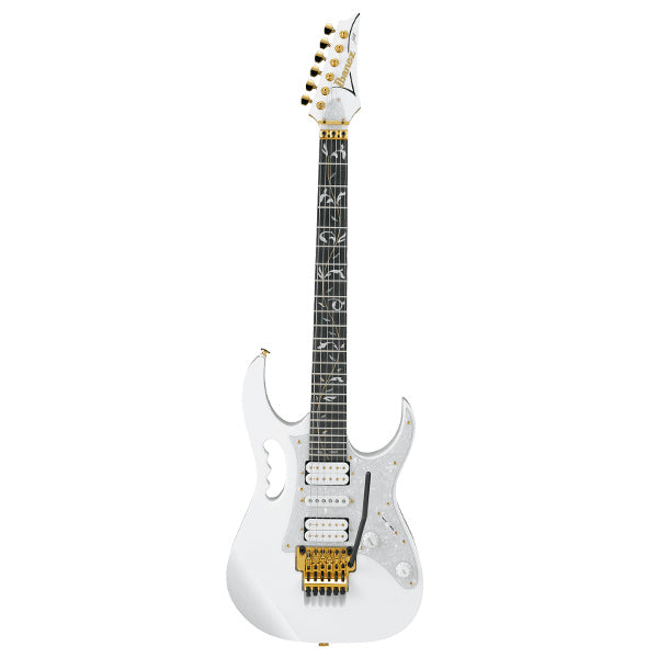[Discontinued] Ibanez JEM7V-WH Alder Body Steve Vai Signature Electric Guitar White (JEM7V WH)