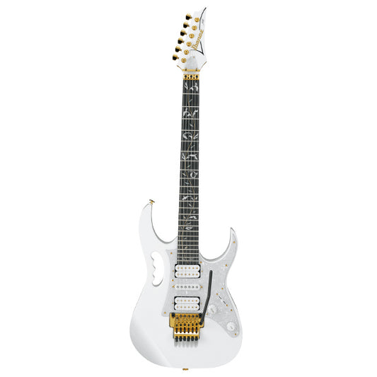 [Discontinued] Ibanez JEM7V-WH Alder Body Steve Vai Signature Electric Guitar White (JEM7V WH)
