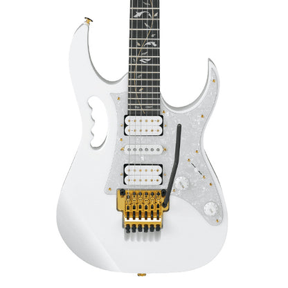 [Discontinued] Ibanez JEM7V-WH Alder Body Steve Vai Signature Electric Guitar White (JEM7V WH)