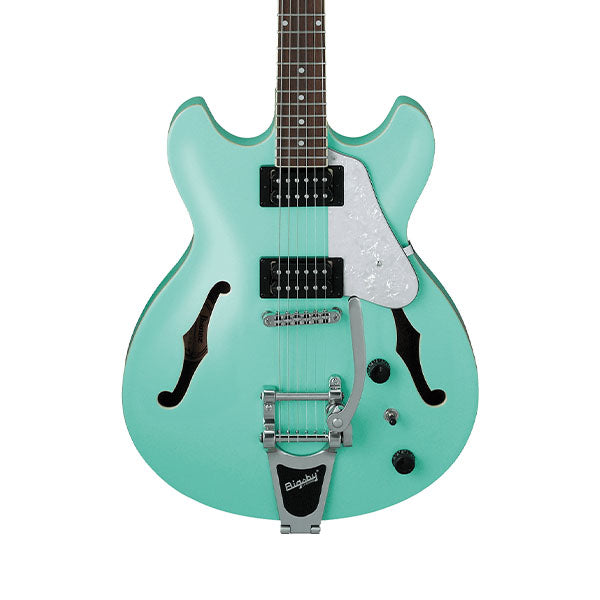 [Discontinued] Ibanez AS63T-SFG Standard Sapele Top Semi Acoustic Guitar Sea Foam Green (AS63T)